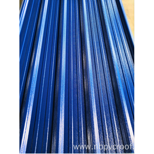 color corrugated ASAPVC plastic roof tile